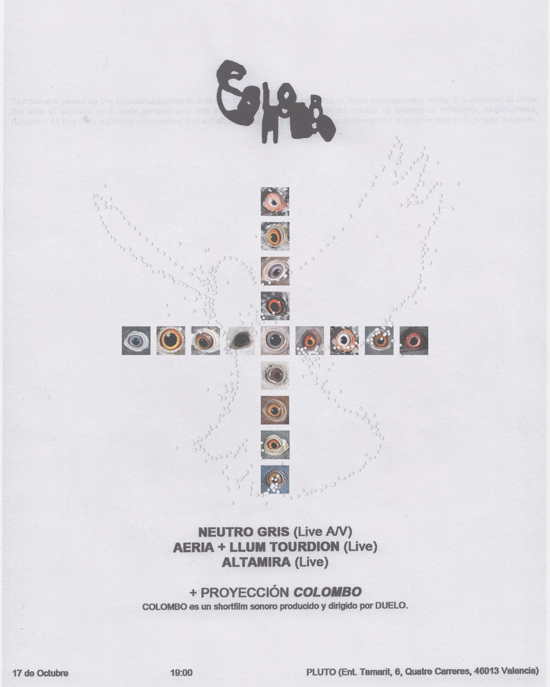 COLOMBO - DUELO (CARTELERÍA)